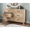 Sauder Pacific View 6 Dresser Prime Oak , Safety tested for stability to help reduce tip-over accidents 433563 - alternate 4